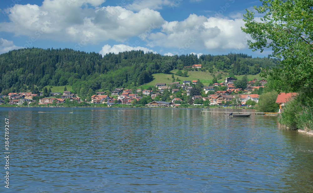 Hopfen am See am Hopfensee,Allgäu,Bayern,Deutschland