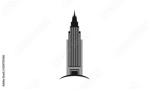 Skyscraper building illustration vector design