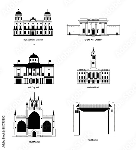 Hull old town landmarks