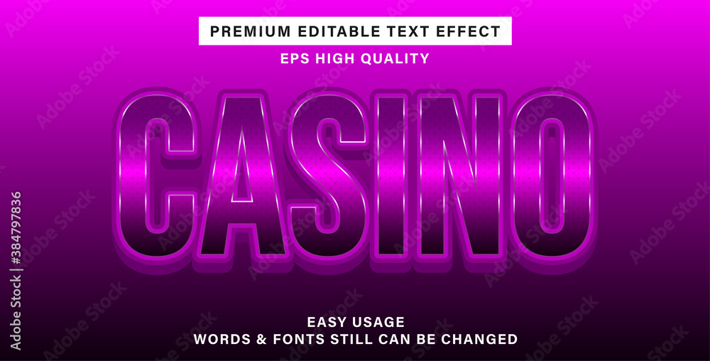 Best text effect casino