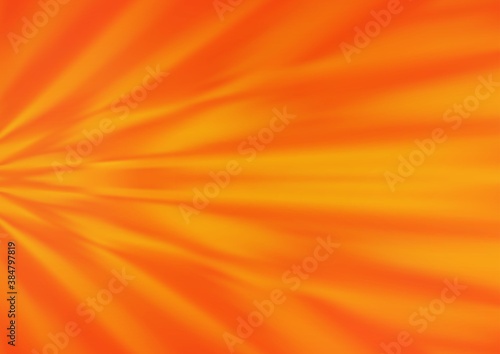 Light Orange vector blurred bright background.
