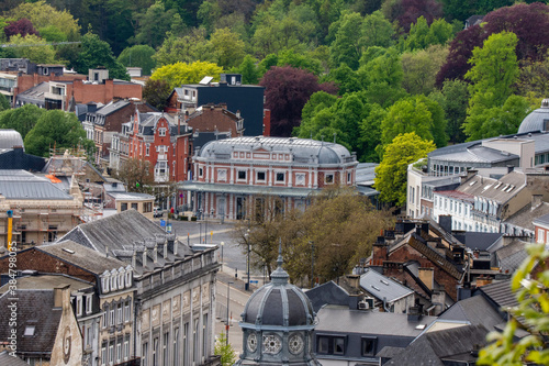 Panorama de la ville de Spa, Belgique