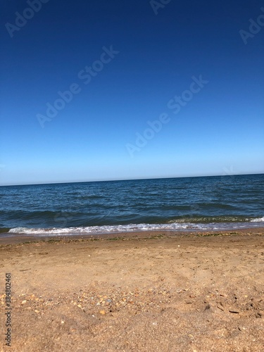 beach and sea