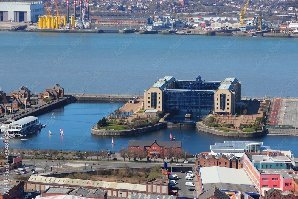 Queens Dock, Liverpool UK