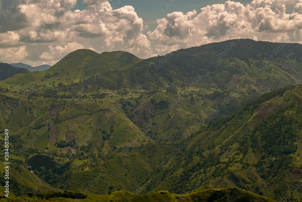 Obraz premium Landscare Cordillera Central, Dominican Republic