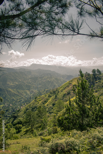 Landscape Cordillera Central, Dominican Republic (ID: 384809011)