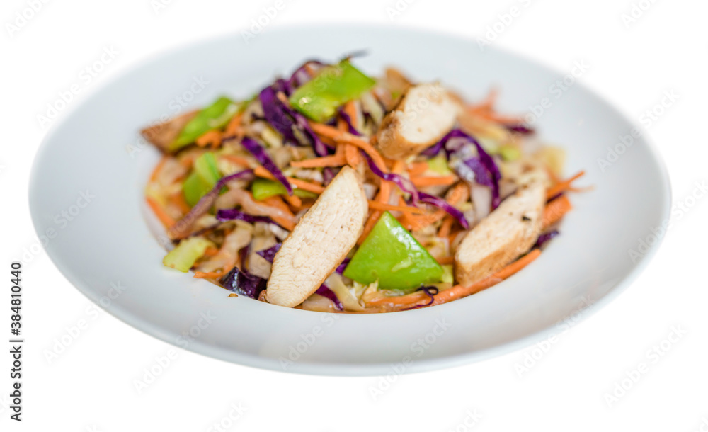 Salada de frango com repolho Salada de frango com repolho