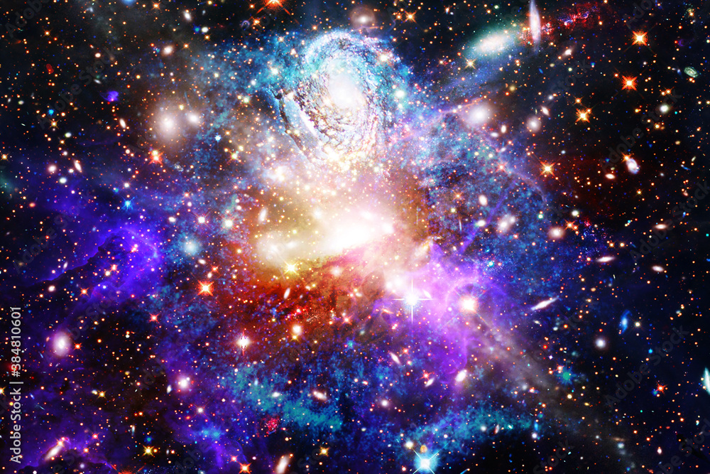Spectacular galaxy with sars. Space gas. The elements of this image furnished by NASA. Spectacular galaxy with sars. Space gas. The elements of this image furnished by NASA.