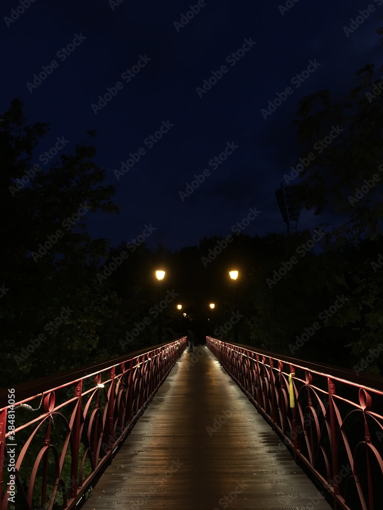 Fototapeta premium Bridge at night