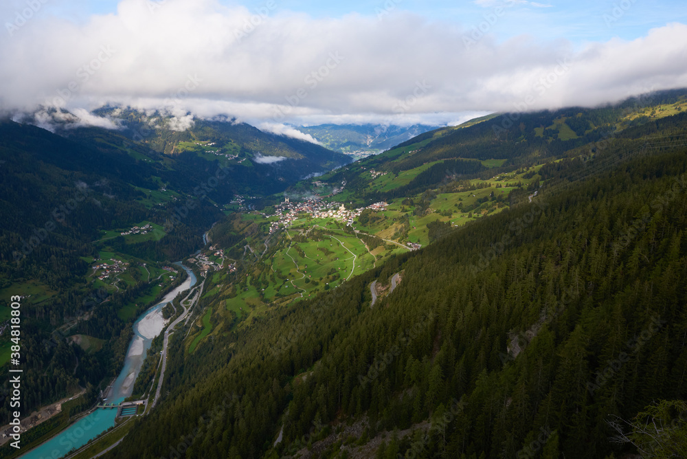 Auf der Pillerhöhe in Österreich