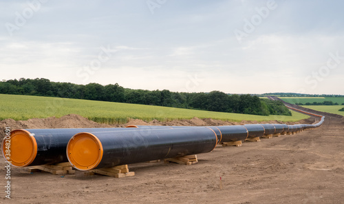 Construction works for Balkan Stream gas pipeline. © deyana