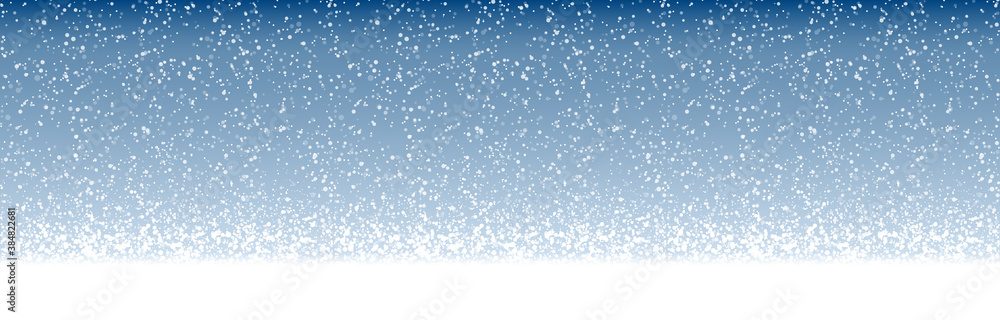 Obraz premium snow flakes on colored background
