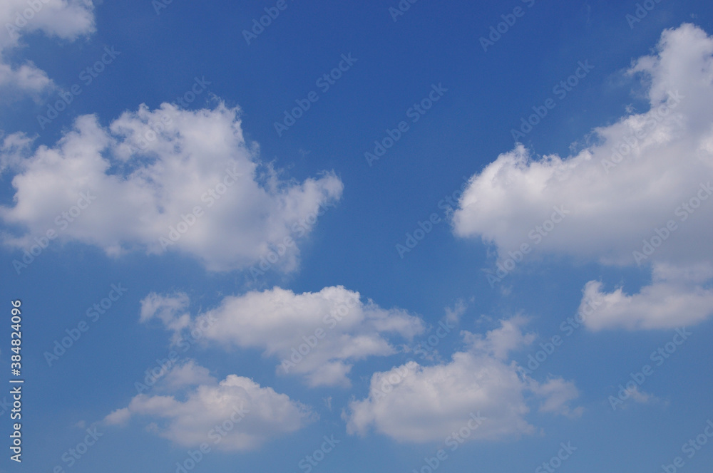 Fototapeta premium 青空と白い雲