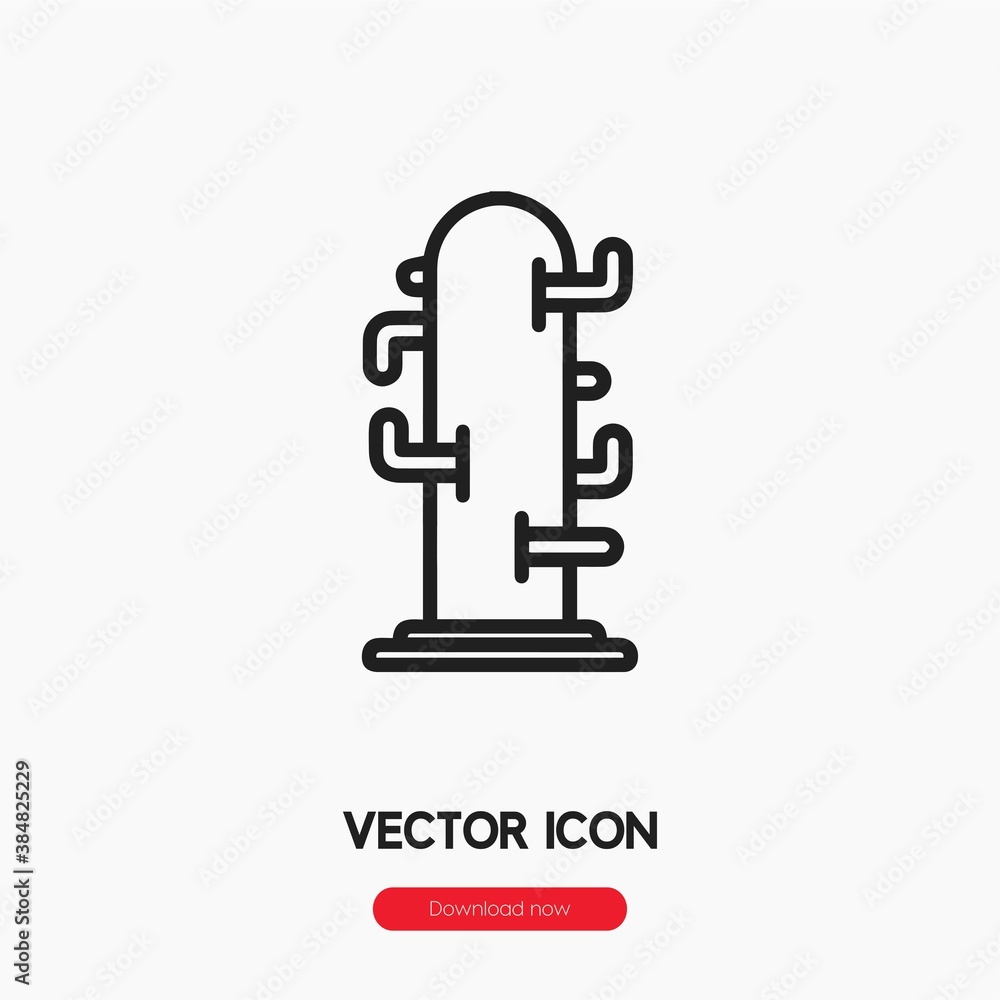 Obraz premium wing chun icon vector sign symbol