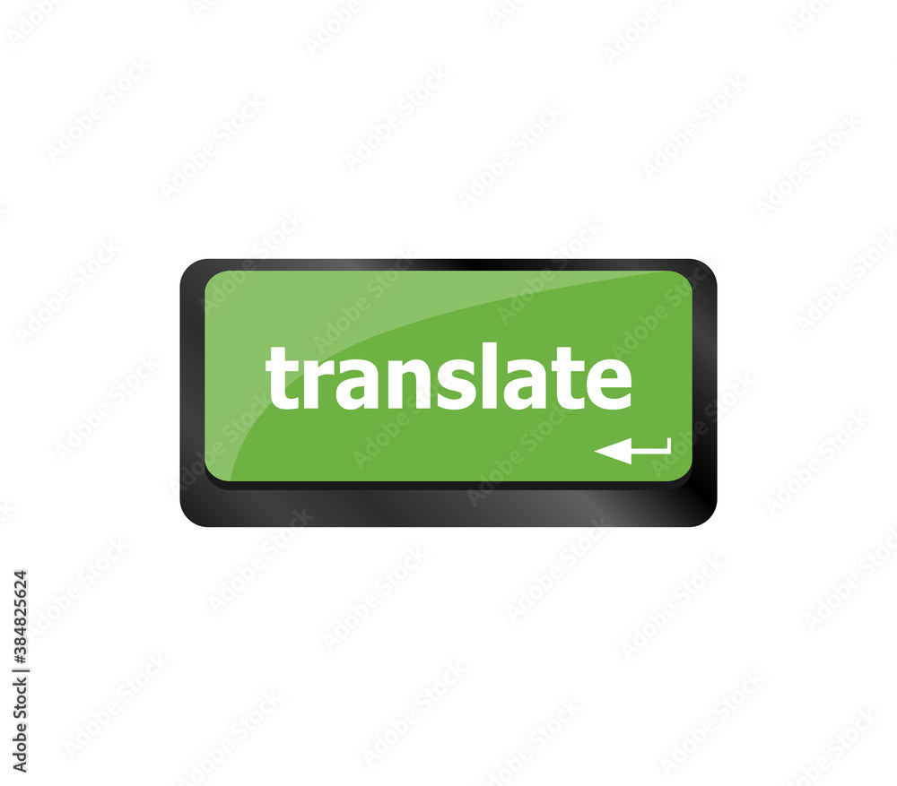 Translate enter button on computer keyboard keys Translate enter button on computer keyboard keys