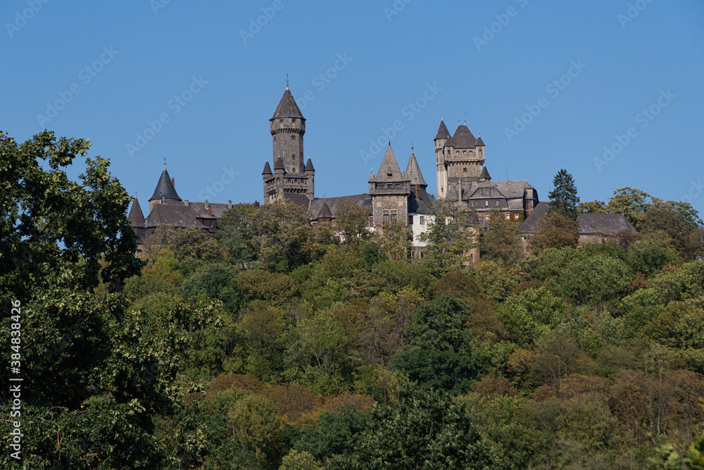 The medieval Braunfels Castle in Hesse The medieval Braunfels Castle in Hesse