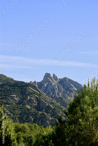 Sierra de Montserrat  en Barcelona (España) © antonio