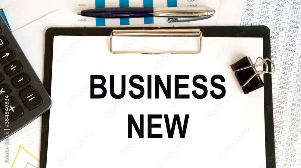 In the tablet-letter folder is THE book BUSINESS NEW, next to the calculator, graphics and pens. In the tablet-letter folder is THE book BUSINESS NEW, next to the calculator, graphics and pens.