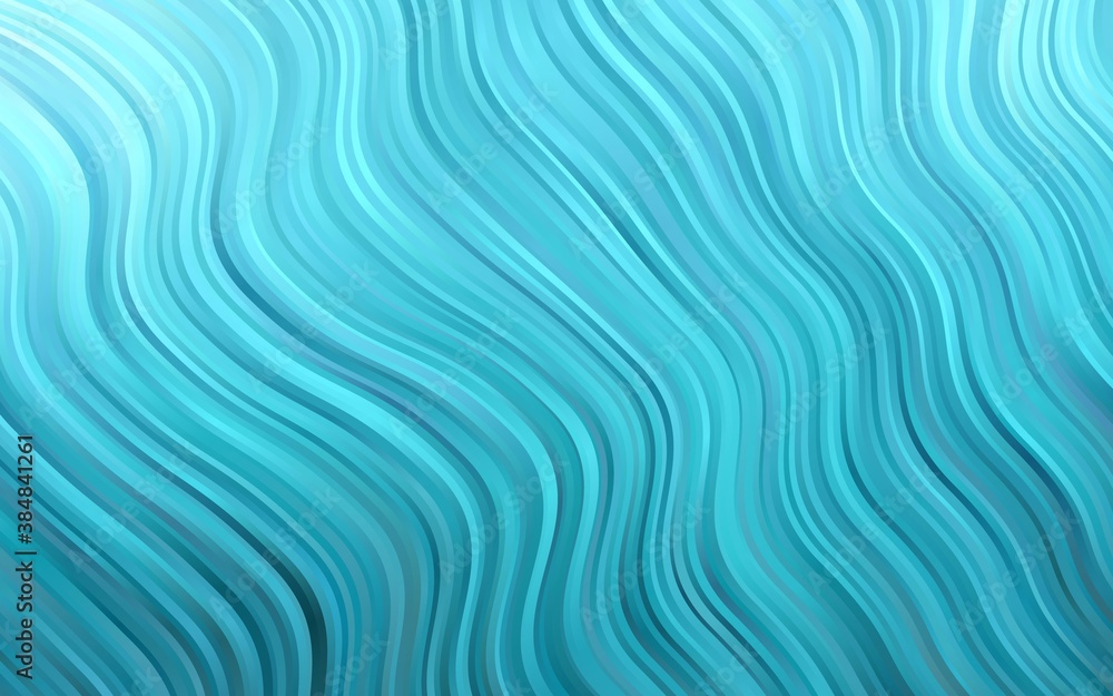 Light BLUE vector template with liquid shapes.