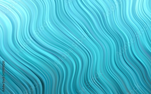 Light BLUE vector template with liquid shapes.