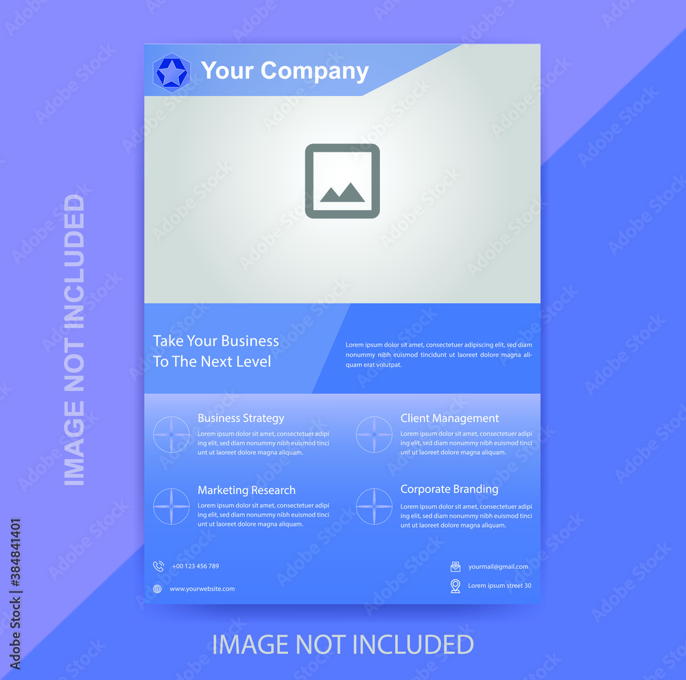 Modern business corporate flyer template Premium Vector a4 file Modern business corporate flyer template Premium Vector a4 file