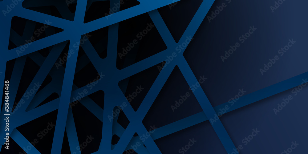 Abstract polygonal pattern luxury dark blue with blue web background Abstract polygonal pattern luxury dark blue with blue web background