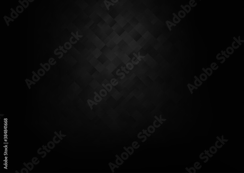 Dark Silver, Gray vector background with rectangles.