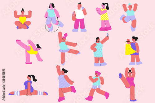 Body Positive Flat Set
