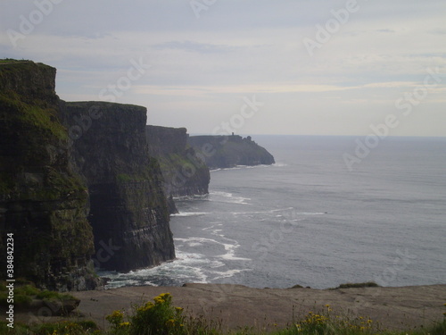 Scenic view of cliffs of Moher in Ireland