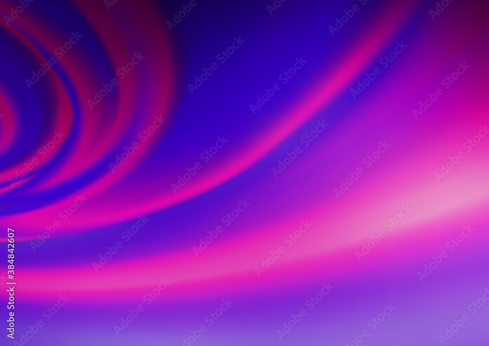 Fototapeta premium Light Purple vector abstract blurred pattern.