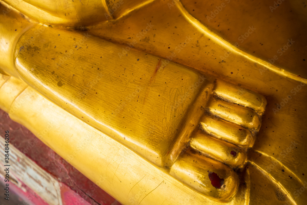 Sole Foot of Buddha Statue