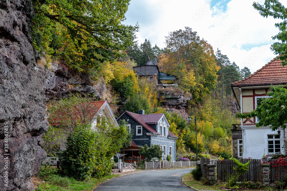 Herbstwanderung um Tambach-Dietharz - zwischen Marderbach und Steigerhaus