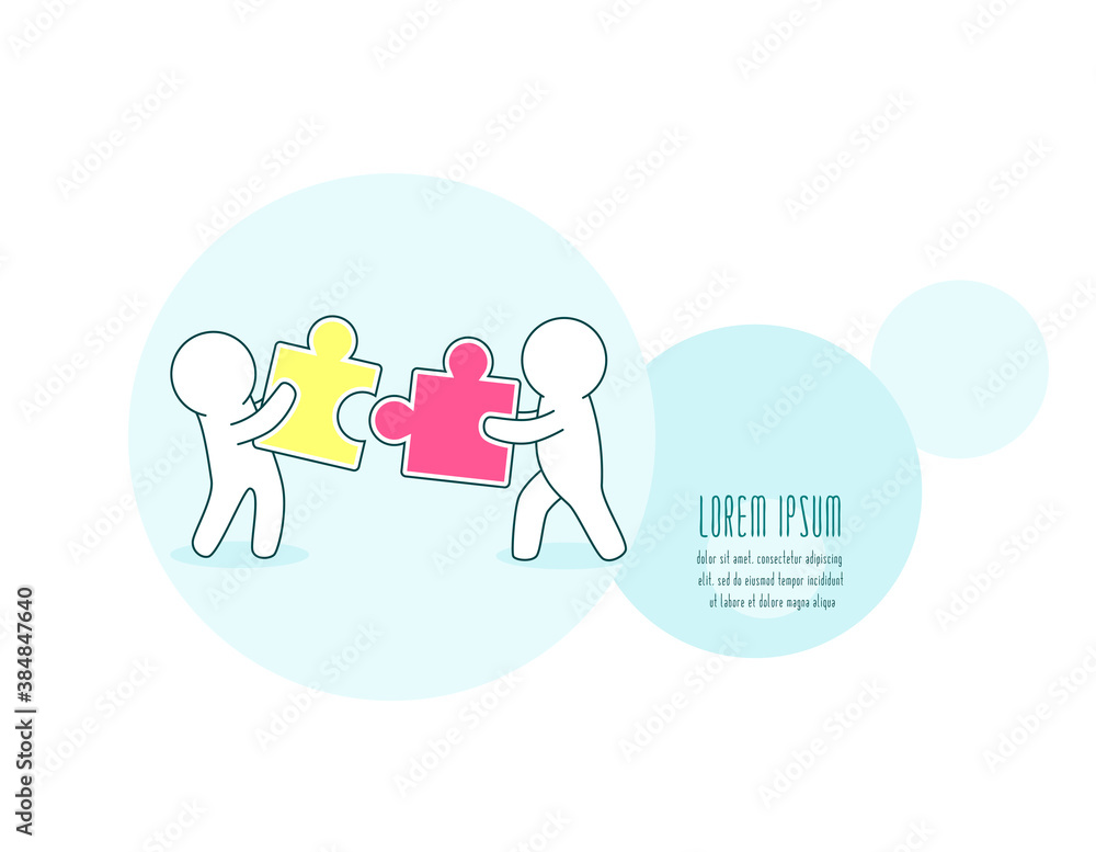 Teamwork, partnership and development concept Teamwork, partnership and development concept