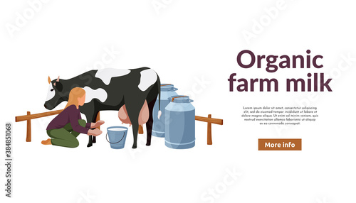 Milking Cow Farm Background