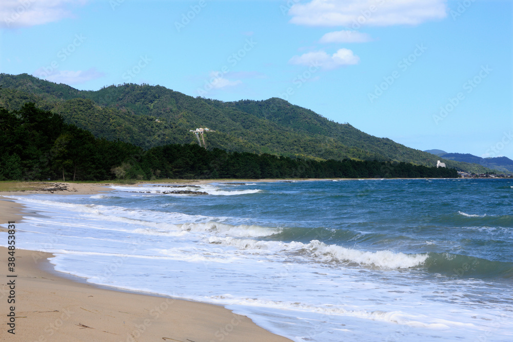 天橋立の砂浜 天橋立の砂浜