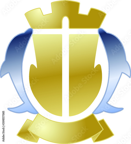 Pattern of coat of arms, graphic resource 