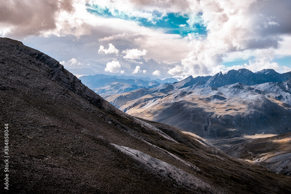 
landscape with beautiful clouds