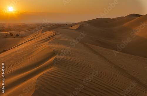 Sunrise in the dunes