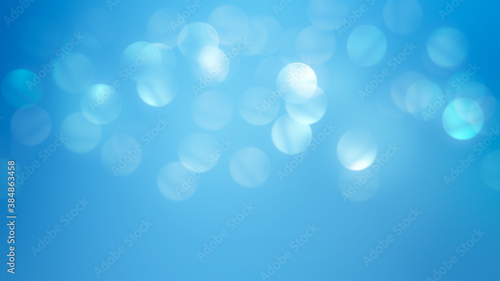 Elegant bokeh in blue background Elegant bokeh in blue background
