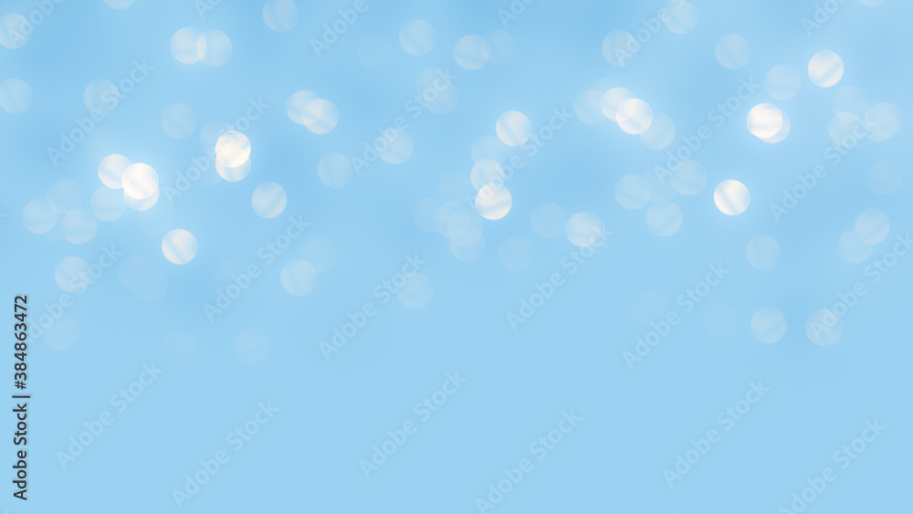 Elegant bokeh in blue background Elegant bokeh in blue background