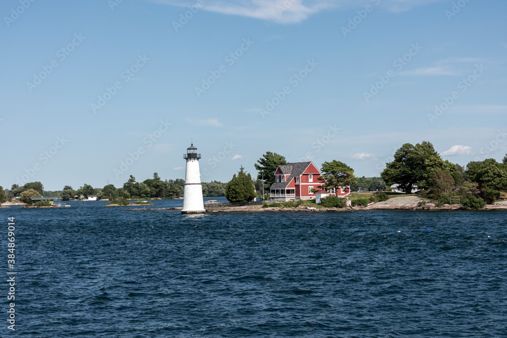 Lighthouse on the St. Lawrence River