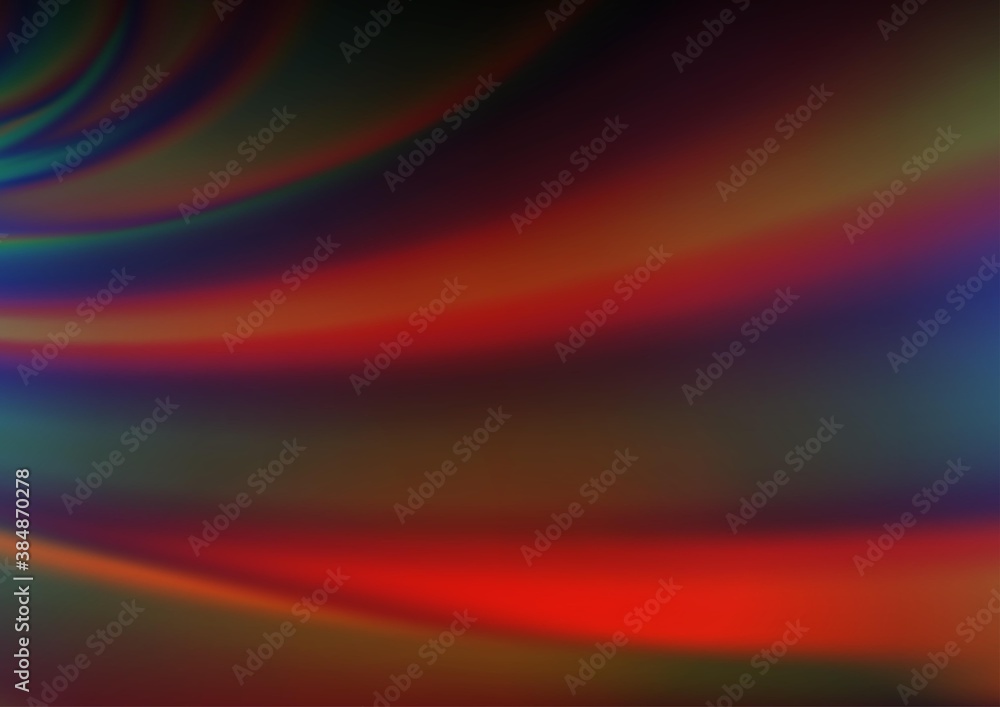 Dark Blue, Red vector blur pattern. Dark Blue, Red vector blur pattern.