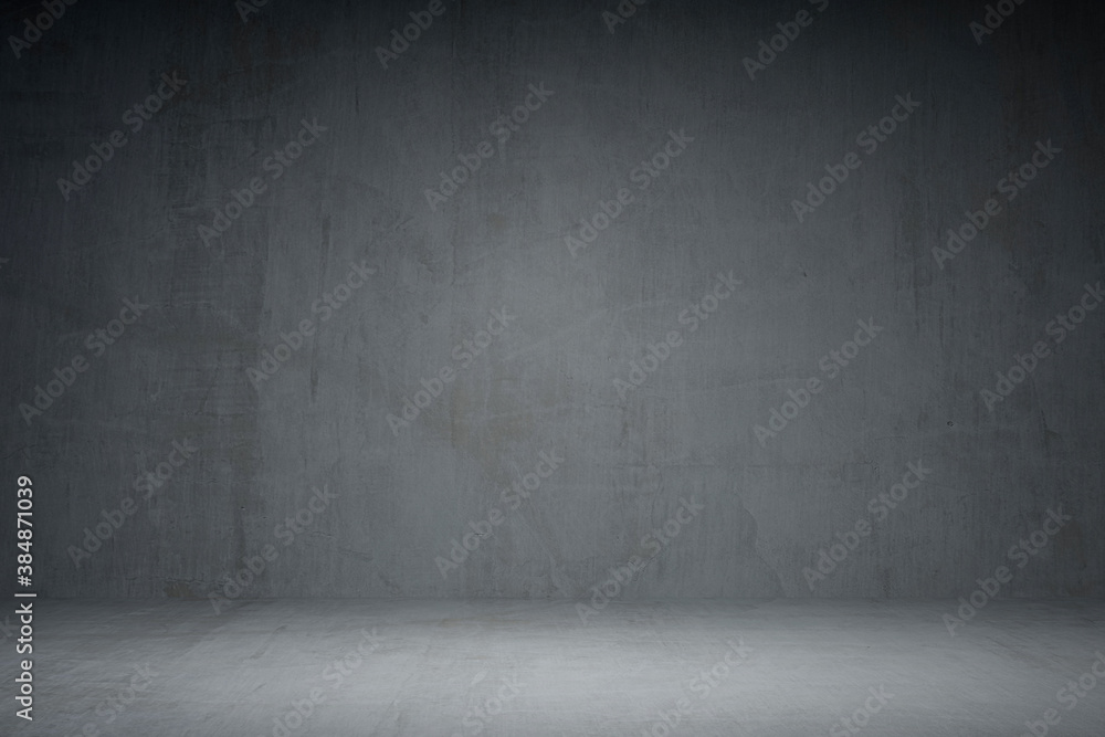 cement floor and wall backgrounds, shelf display products. 3d render cement floor and wall backgrounds, shelf display products. 3d render