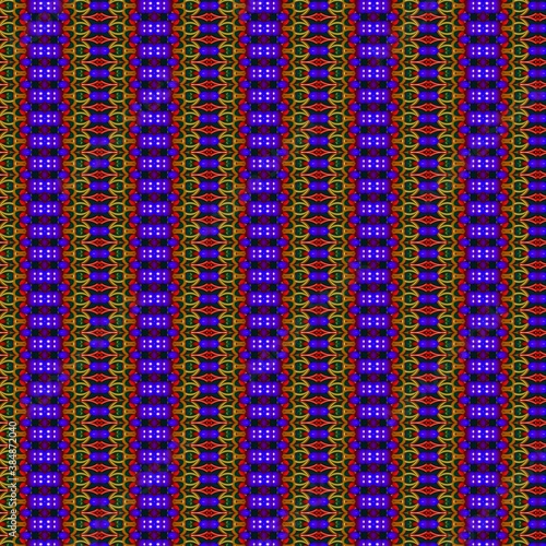 seamless repeating multicolor patterns. multiple squares with patterns.