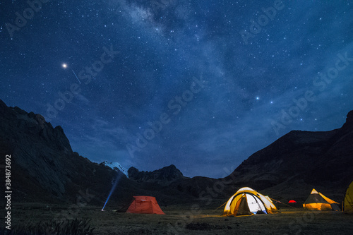 Best night on Huayhuash trek