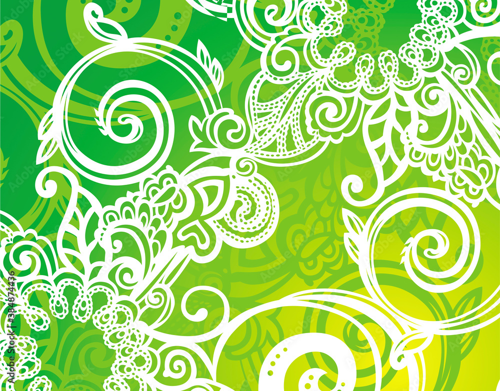 Obraz premium ワールド柄パターン