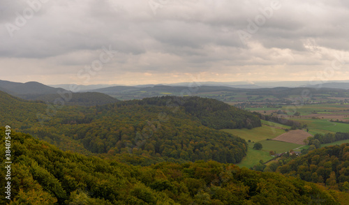 Hills and Valley of beautiful Weserbergland