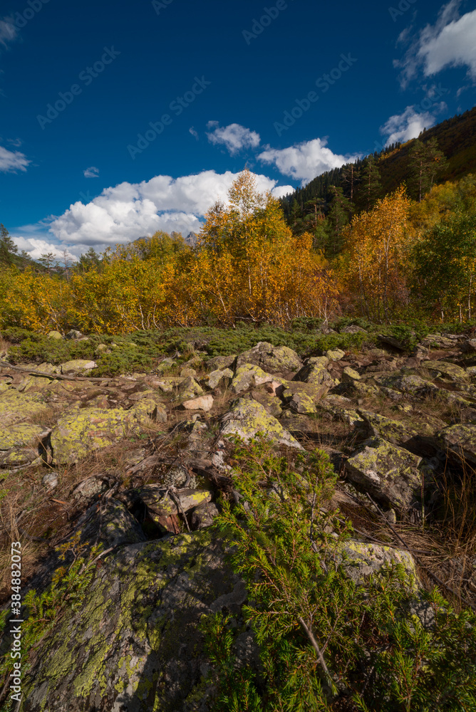 autumn in the mountains