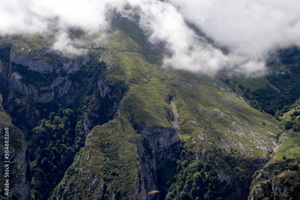 Hiking in the mountains of Northern Spain