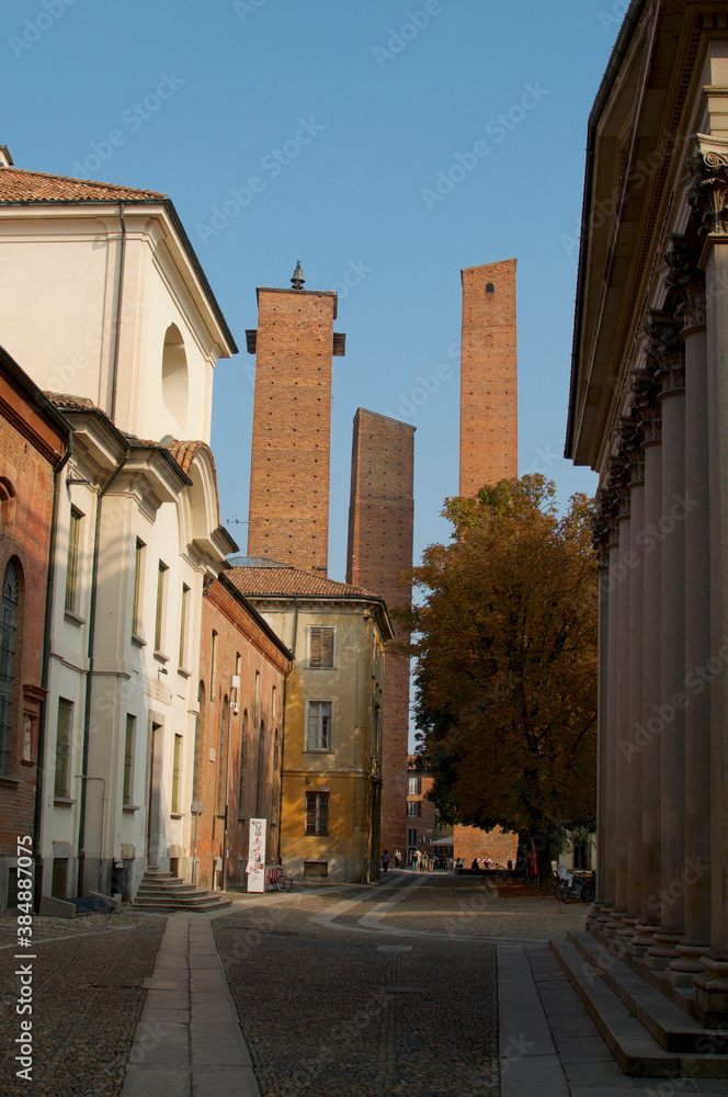 Medieval towers of Pavia